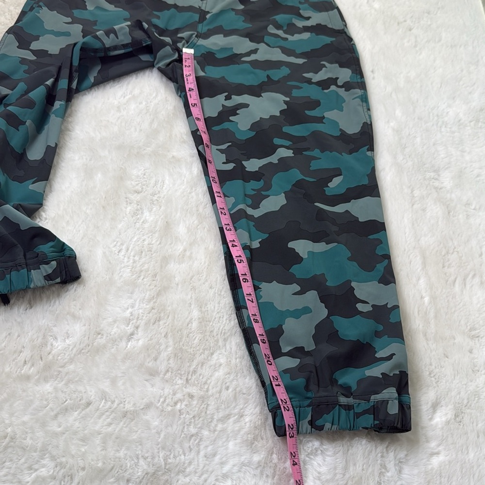 LULULEMON Adapted State High Rise Jogger Women Sz 10 Heritage 365 Tidewater Teal - Picture 10 of 17